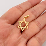 Dije Silueta Estrella 0.7g / 1 1/2 in Oro Amarillo 18K