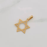 Dije Silueta Estrella 0.7g / 1 1/2 in Oro Amarillo 18K