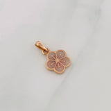 Pendant Flower 1.4g / 3/4 in 18K Rose Gold