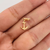 Pendant Anchor 0.5g / 3/4 in 18K Rose Gold