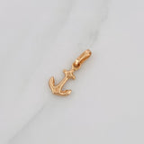 Pendant Anchor 0.5g / 3/4 in 18K Rose Gold