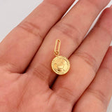 Dije Balón 0.65g / 3/4 in Oro Amarillo 18K