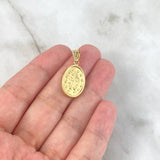 Dije Virgen Milagrosa 1.65gr / 1 1/4 in / Oro Amarillo 18K *
