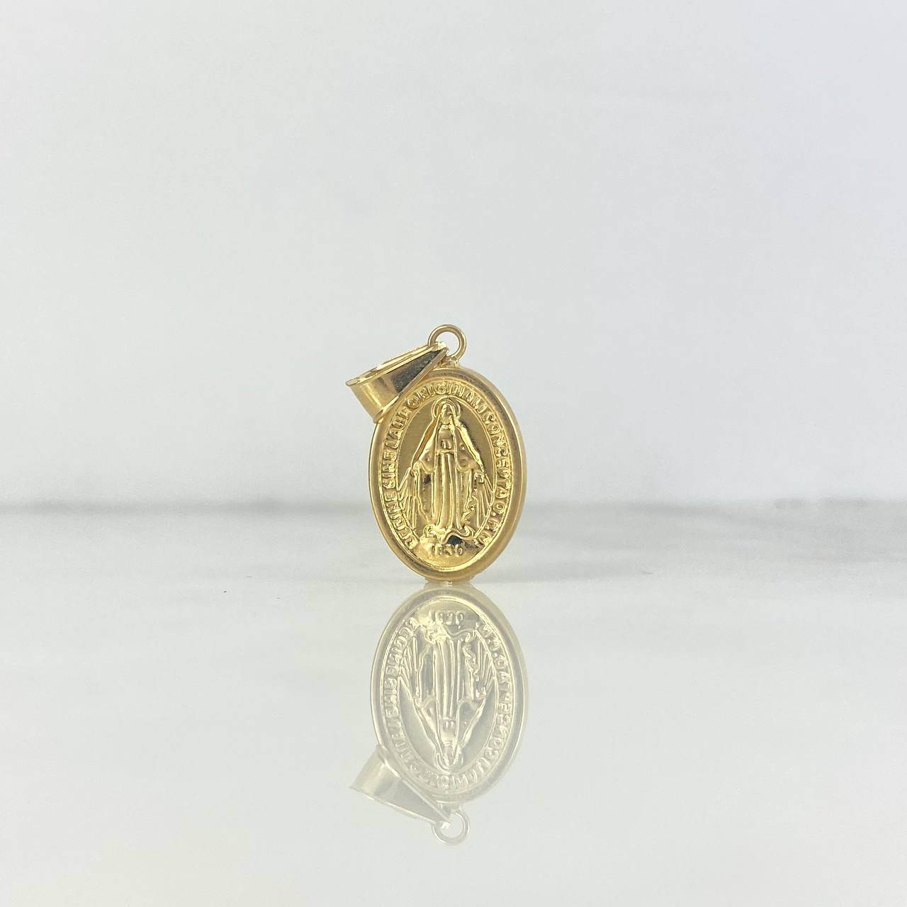 Dije Virgen Milagrosa 1.65gr / 1 1/4 in / Oro Amarillo 18K *