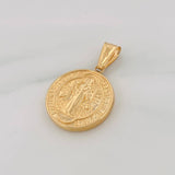 Dije San Benito 2.55g / 1 1/4 in Oro Amarillo 18K