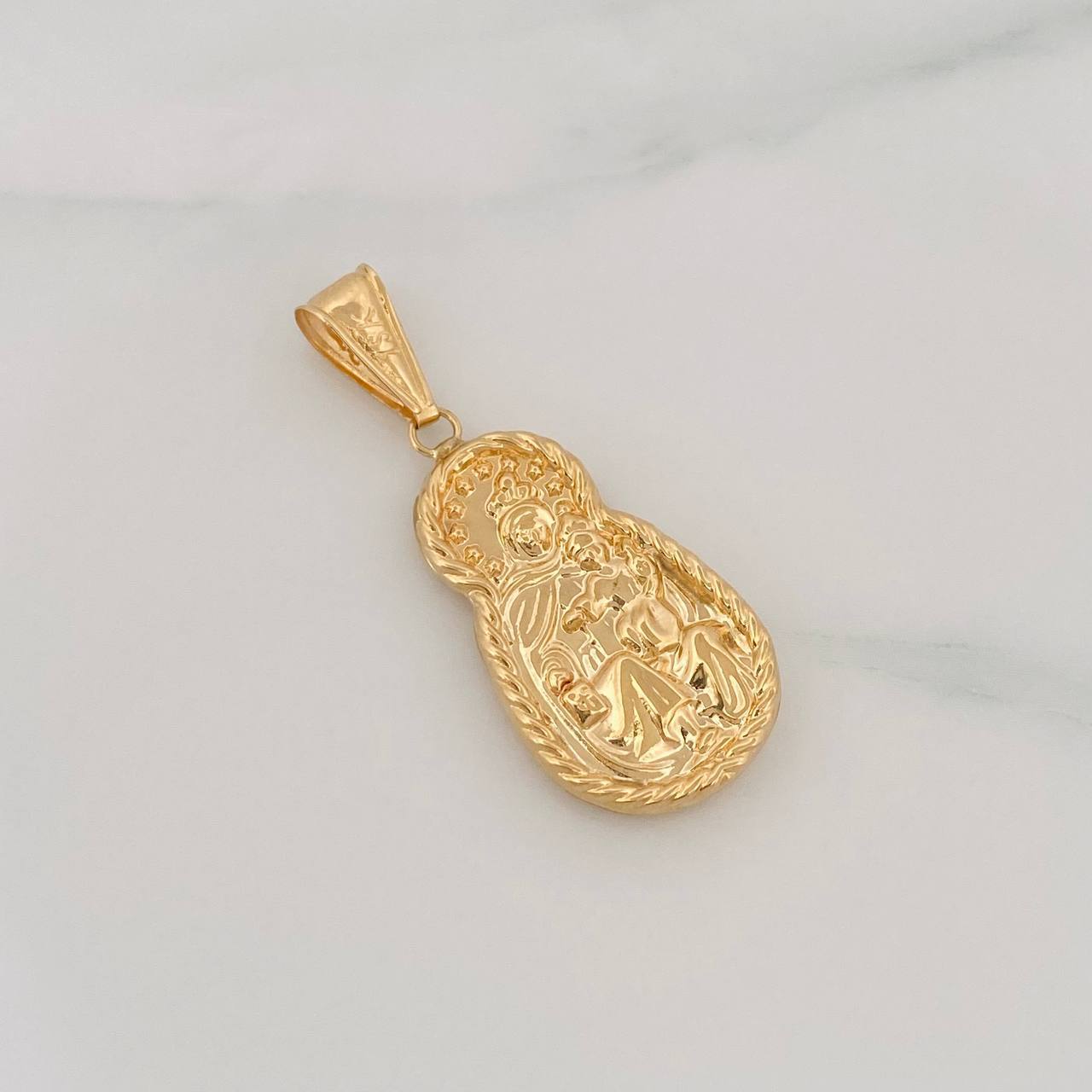 Dije Virgen del Carmen 1.9g / 1 1/2 in Oro Amarillo 18K