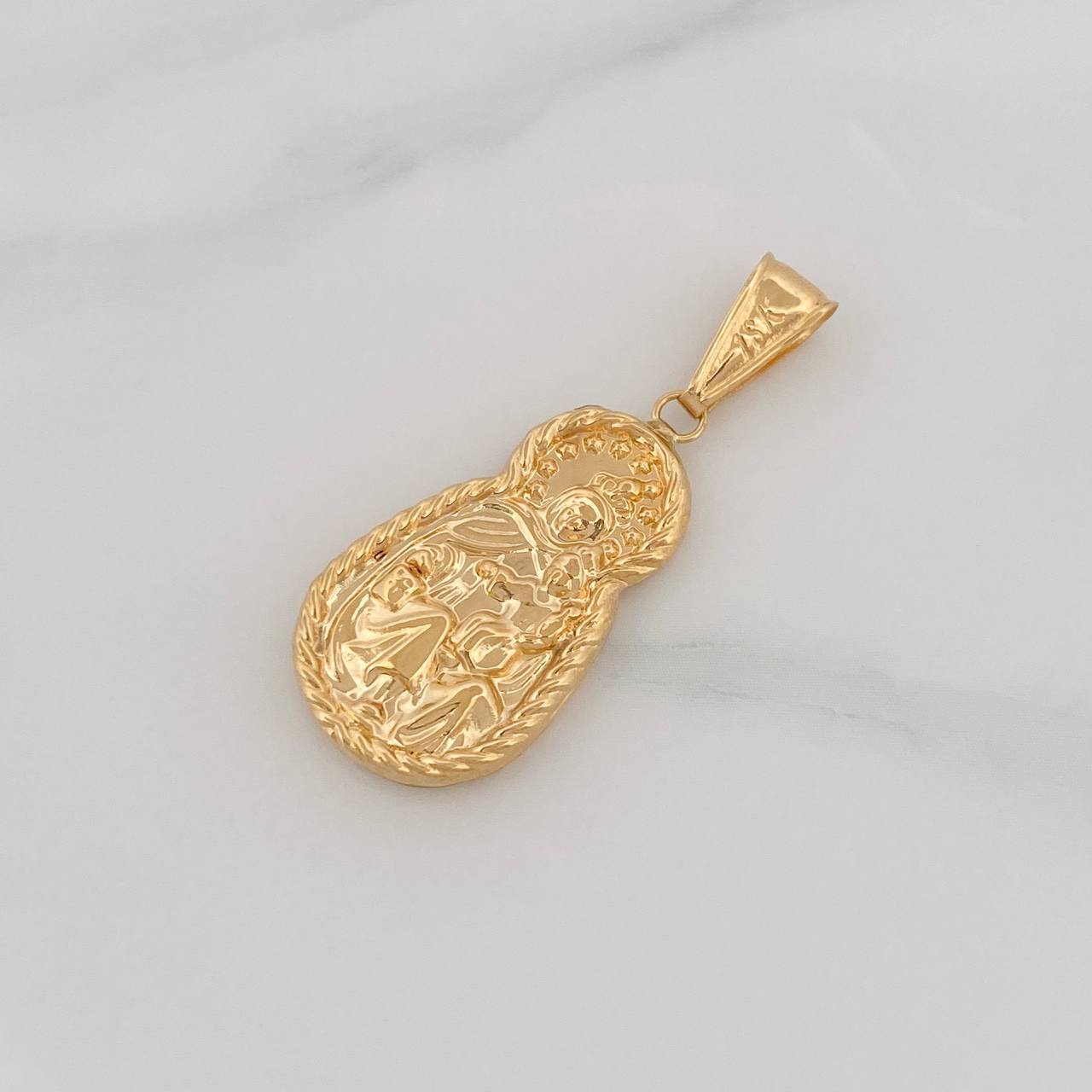 Dije Virgen del Carmen 1.85g / 1 1/2 in Oro Amarillo 18K