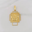 Dije Rostro Cristo 3.85g / 1 3/4 in Oro Amarillo 18K
