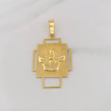 Dije Rostro Cristo 3.85g / 1 3/4 in Oro Amarillo 18K