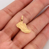 Dije Tenis 0.85g / 3/4 in Oro Amarillo 18K