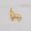 Pendant Horse 0.8g / 3/4 in Yellow Gold 18K