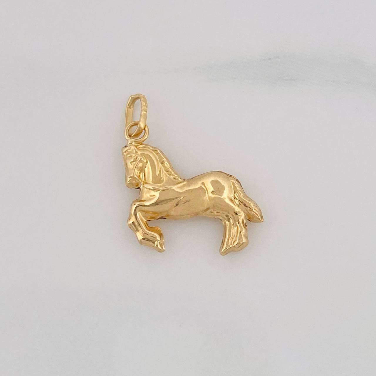 Pendant Horse 0.9g / 3/4 in Yellow Gold 18K