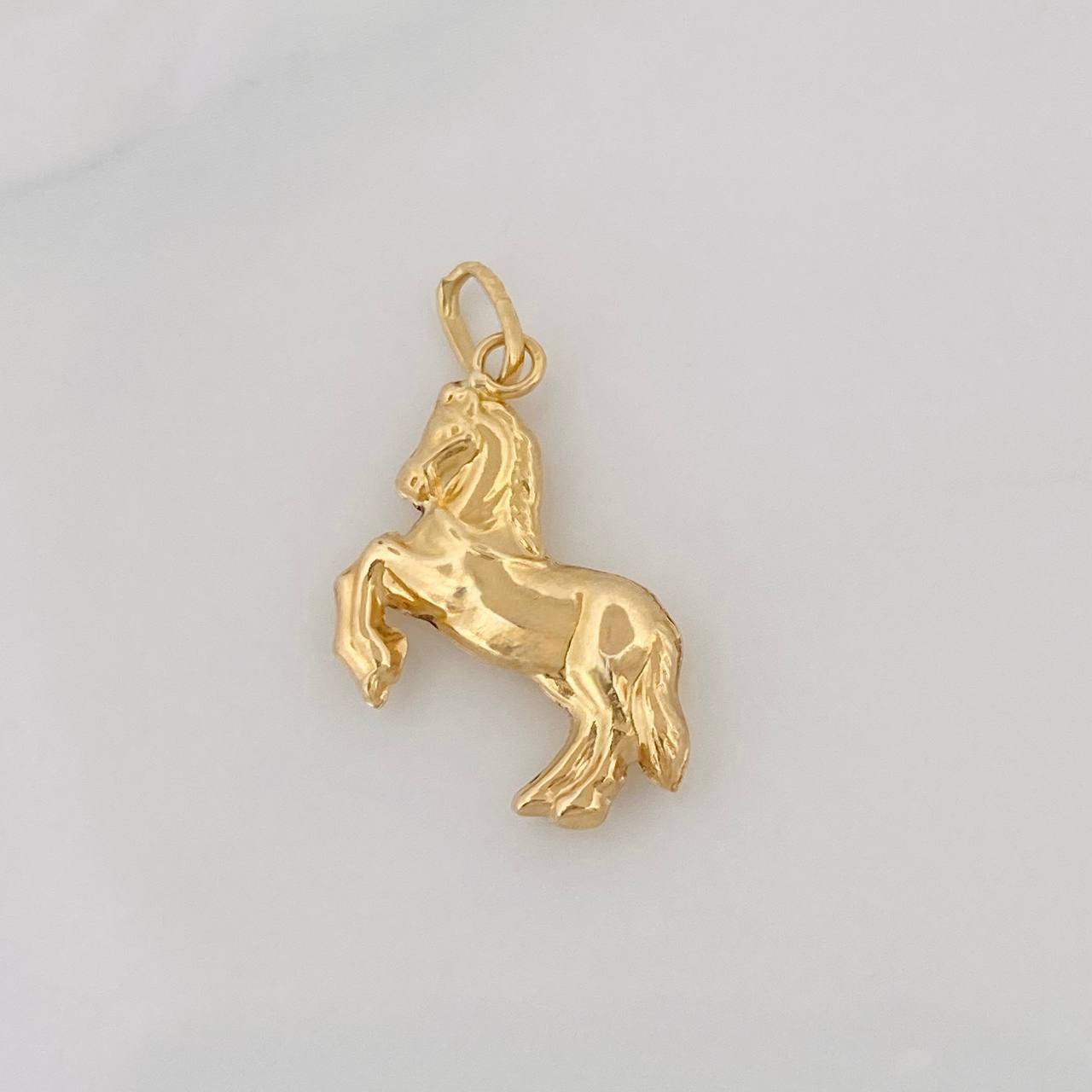 Pendant Horse 0.9g / 3/4 in Yellow Gold 18K