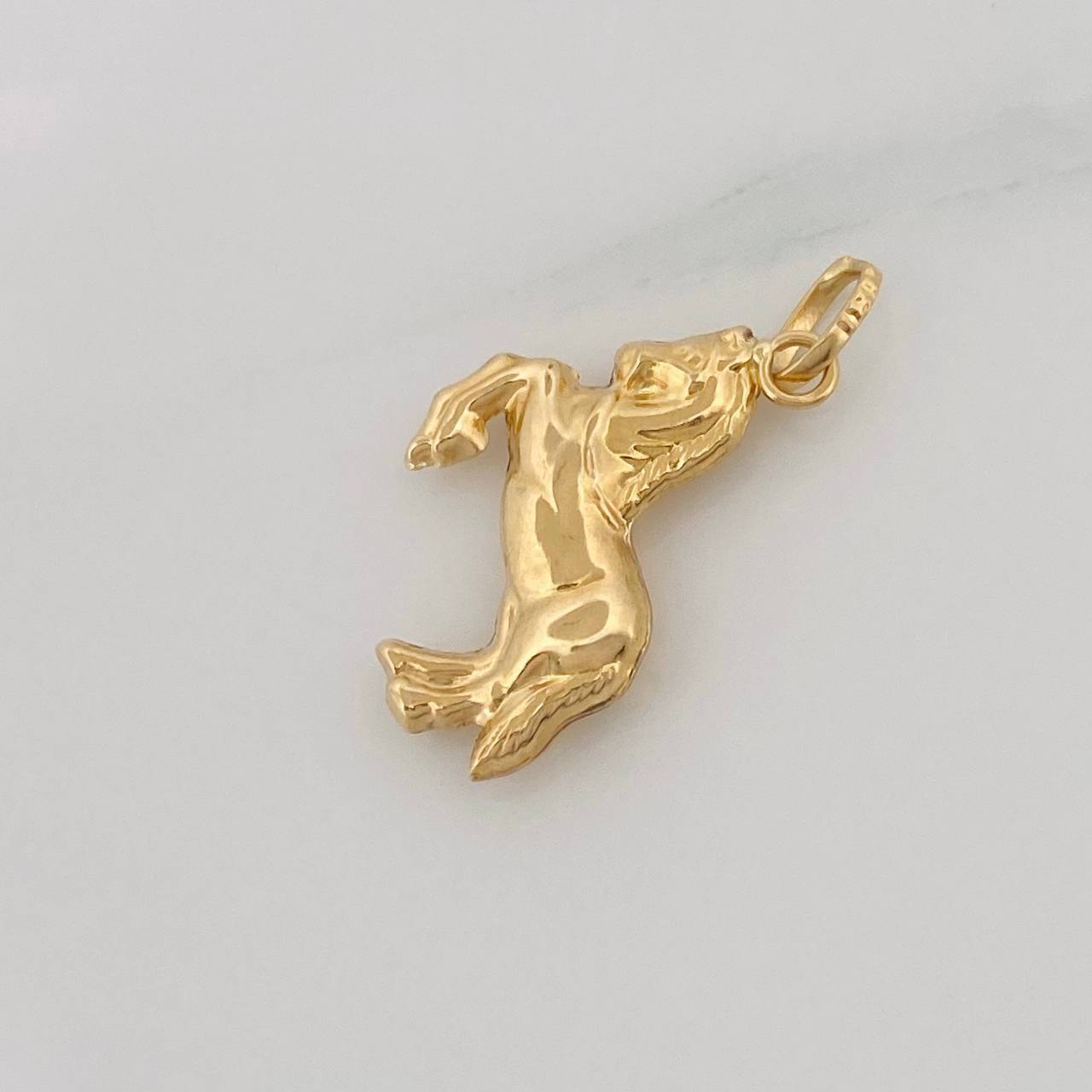 Pendant Horse 0.9g / 3/4 in Yellow Gold 18K