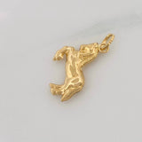 Pendant Horse 0.9g / 3/4 in Yellow Gold 18K