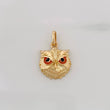 Pendant Owl 3g / 3/4 in Yellow Gold 18K