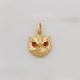 Pendant Owl 3g / 3/4 in Yellow Gold 18K
