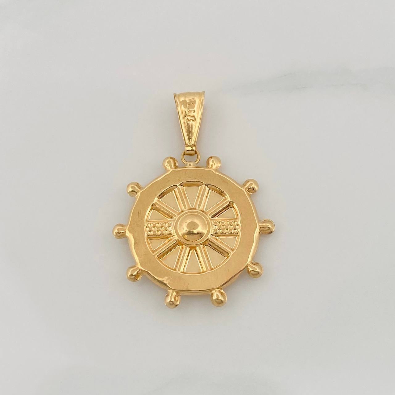 Pendant Helm 2.3g / 1 1/4 in 18K Yellow Gold