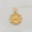 Pendant Helm 2.3g / 1 1/4 in 18K Yellow Gold