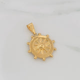 Pendant Helm 2.3g / 1 1/4 in 18K Yellow Gold