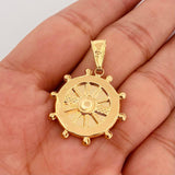 Pendant Helm 2.3g / 1 1/4 in 18K Yellow Gold