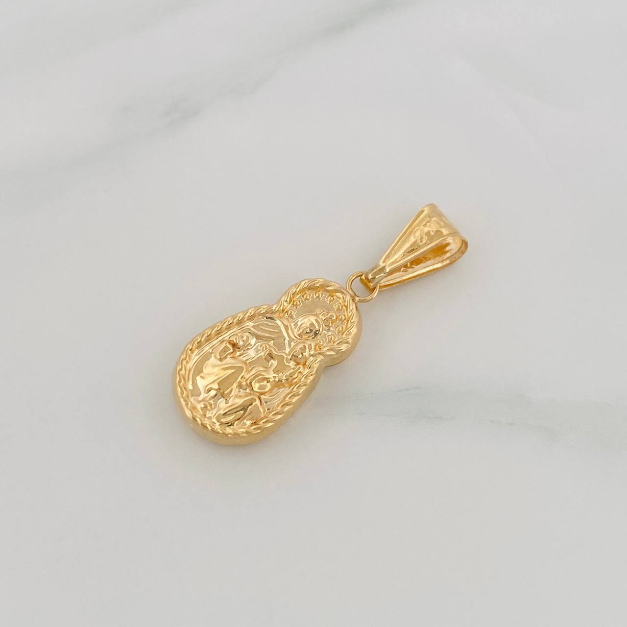 Dije Virgen del Carmen 1.2g / 1 1/4 in Oro Amarillo 18K