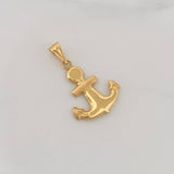 Pendant Anchor 0.8g / 1 in 18K Yellow Gold