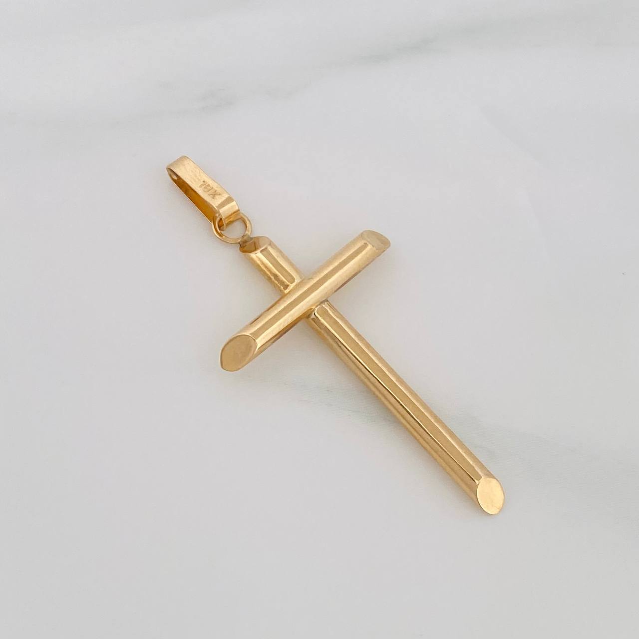 Dije Cruz 1.55g / 2 1/2 in Oro Amarillo 18K