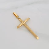 Dije Cruz 1.55g / 2 1/2 in Oro Amarillo 18K
