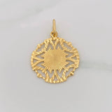 Dije Mandala 2.55g / 1 1/4 in Oro Amarillo 18K