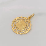Dije Mandala 2.55g / 1 1/4 in Oro Amarillo 18K