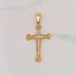 Dije Silueta Cruz Cristo 2.05g / 1 1/2 in Oro Amarillo 18K