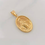 Dije Virgen Milagrosa 2.65g / 1 in Oro Amarillo 18K