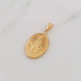 Dije Virgen Milagrosa 2.65g / 1 in Oro Amarillo 18K