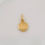 Dije Letra U 0.4g / 1/2 in Oro Amarillo 18K
