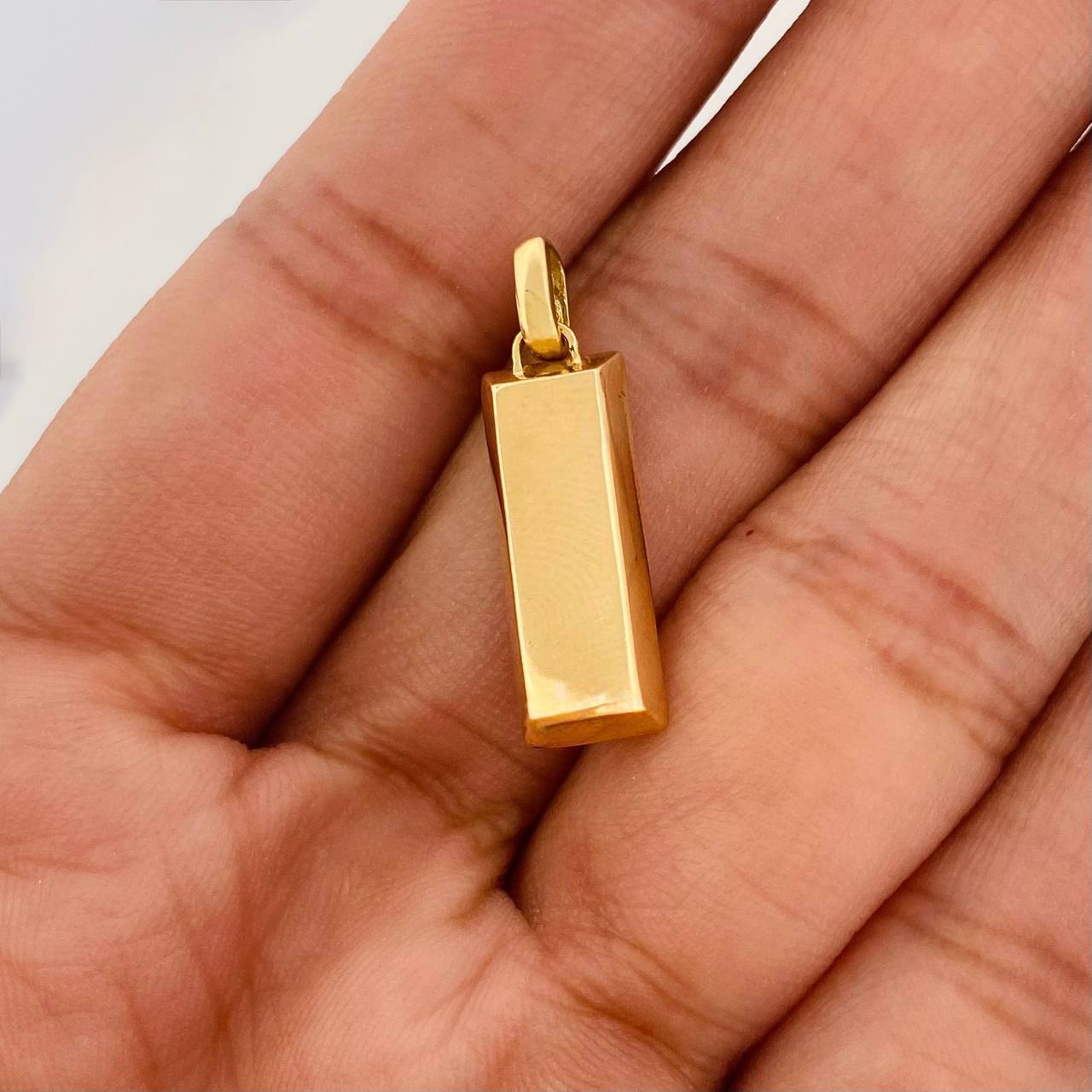 Pendant Ingot 3.6g / 1 in 18K Yellow Gold