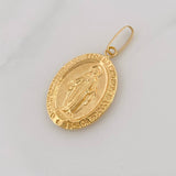 Dije Virgen Milagrosa 1.75g / 1 1/4 in Oro Amarillo 18K