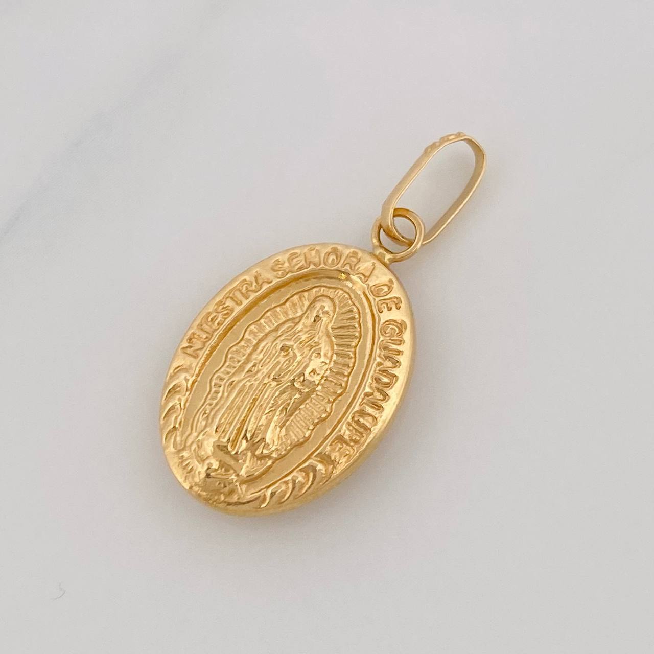 Dije Virgen de Guadalupe 1.15g / 1 in Oro Amarillo 18K