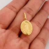 Dije Virgen de Guadalupe 1.15g / 1 in Oro Amarillo 18K