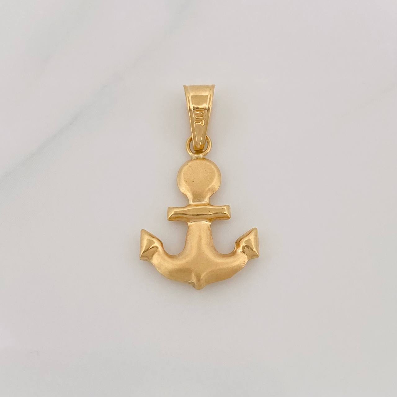 Pendant Anchor 1.1g / 1 in 18K Yellow Gold
