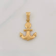 Pendant Anchor 1.1g / 1 in 18K Yellow Gold