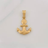 Pendant Anchor 1.1g / 1 in 18K Yellow Gold