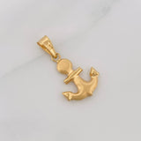 Pendant Anchor 1.1g / 1 in 18K Yellow Gold