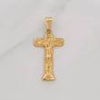 Dije Cruz Cristo 1.8g / 1 1/4 in Oro Amarillo 18K