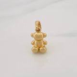 Dije Oso 2.05g / 1/2 in Oro Amarillo 18K