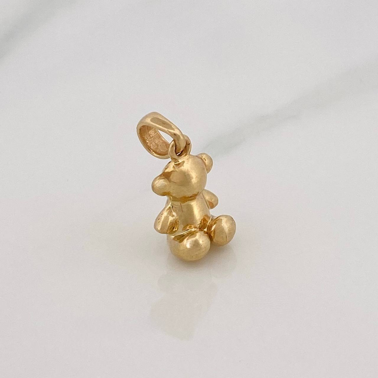 Dije Oso 2.05g / 1/2 in Oro Amarillo 18K