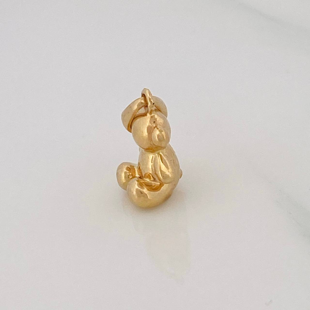 Dije Oso 2.05g / 1/2 in Oro Amarillo 18K