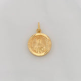 Pendant Sacred Heart of Jesus 1.3g / 1 in Yellow Gold 18K