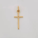 Dije Cruz 0.5g / 1 in Oro Amarillo 18K