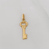 Pendant Key 0.5g / 1 in Yellow Gold 18K